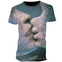 Impresión impactante Sublimated completo T Shirt